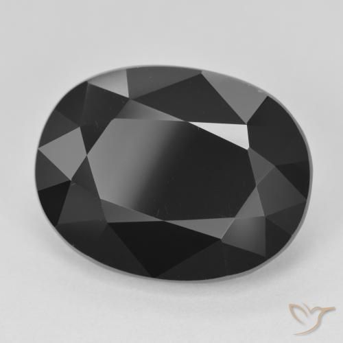 Turmalina Schorl Natural 17.83ct, oval, Opaco