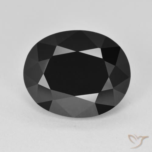 9.31ct Natural Schorl Turmalina, oval, Opaco