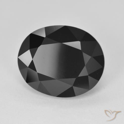 Turmalina Schorl Natural 9.31ct, oval, Opaco