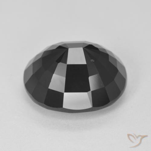 Turmalina Schorl Natural 8.54ct, oval, Opaco