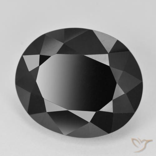 18.79ct Natural Schorl Turmalina, oval, Opaco