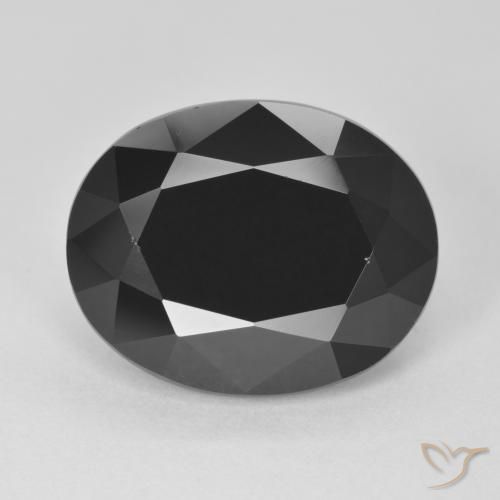 10.04ct Natural Schorl Turmalina, oval, Opaco