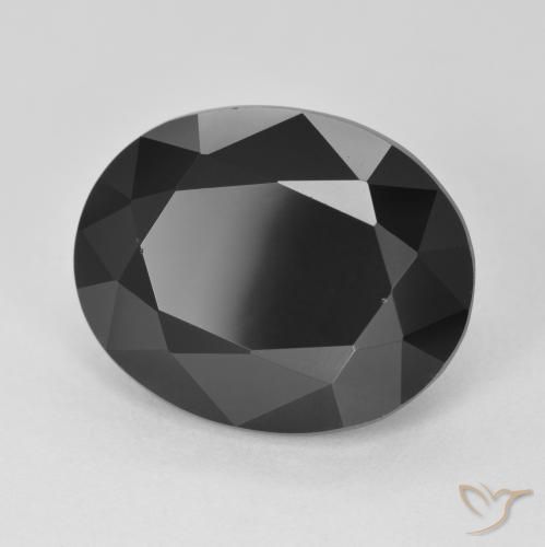 Turmalina Schorl Natural 10.04ct, oval, Opaco