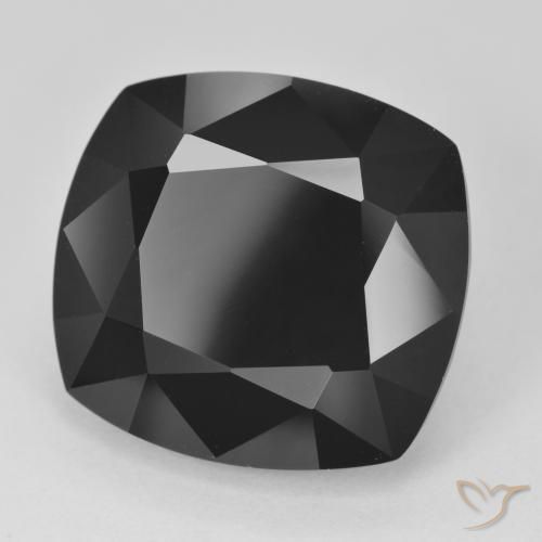 Turmalina Schorl Natural 20.17ct, Almofada, Opaco