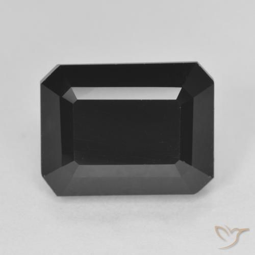Turmalina Schorl Natural 8.60ct, Corte Octógono / Esmeralda, Opaco