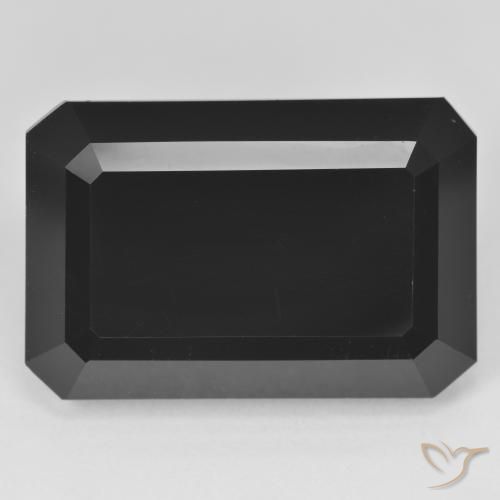 41.95ct Natural Schorl Turmalina, Corte Esmeralda, Opaco
