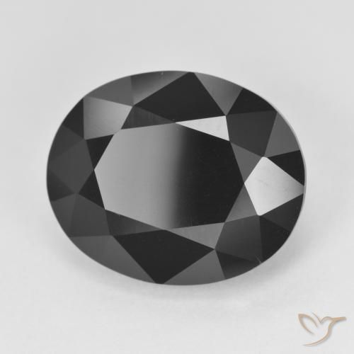 Turmalina Schorl Natural 13.62ct, oval, Opaco