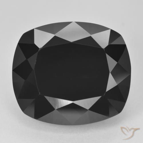 28.84ct Natural Schorl Turmalina, Almofada, Opaco