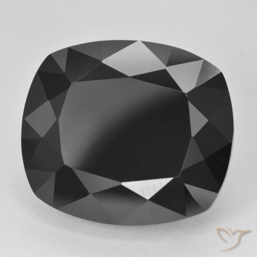 Turmalina Schorl Natural 28.84ct, Almofada, Opaco