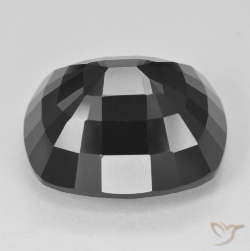 Turmalina Schorl Natural 28.84ct, Almofada, Opaco