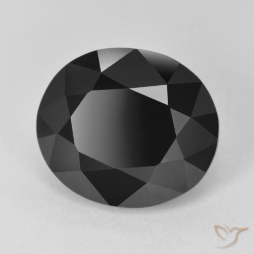Turmalina Schorl Natural 8.56ct, oval, Opaco