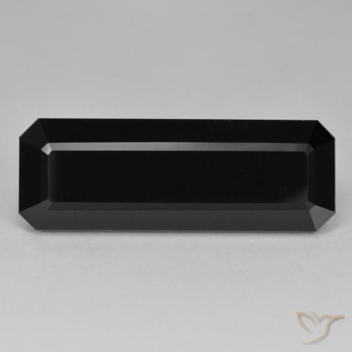Turmalina Schorl Natural 34.34ct, Corte Octógono / Esmeralda, Opaco