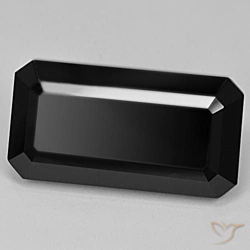 Turmalina Schorl Natural 38.28ct, Corte Octógono / Esmeralda, Opaco