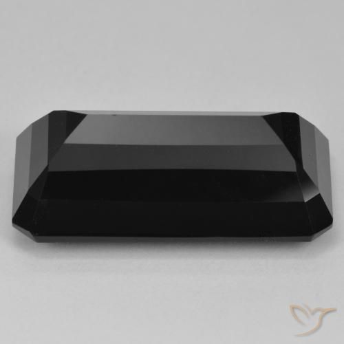 Turmalina Schorl Natural 38.28ct, Corte Octógono / Esmeralda, Opaco