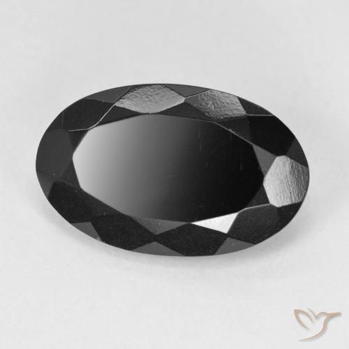 Turmalina Schorl Natural 5.75ct, oval, Opaco