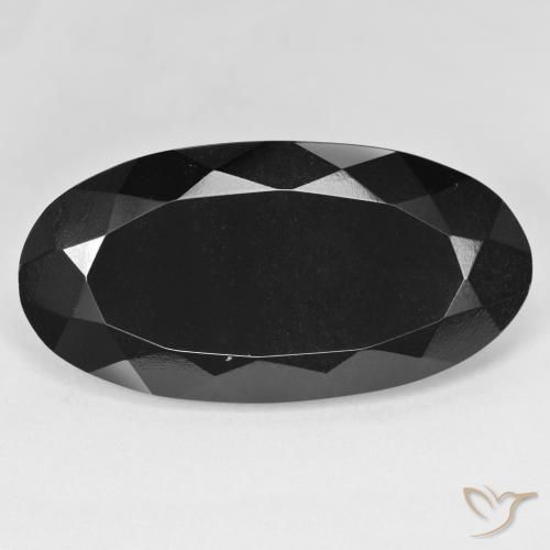 28.01ct Natural Schorl Turmalina, oval, Opaco