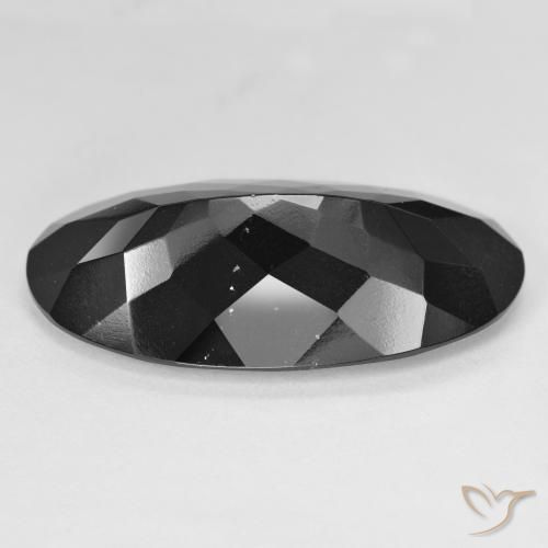 Turmalina Schorl Natural 28.01ct, oval, Opaco