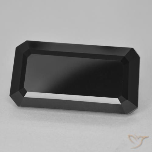 Turmalina Schorl Natural 15.04ct, Corte Octógono / Esmeralda, Opaco