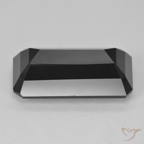 Turmalina Schorl Natural 15.04ct, Corte Octógono / Esmeralda, Opaco