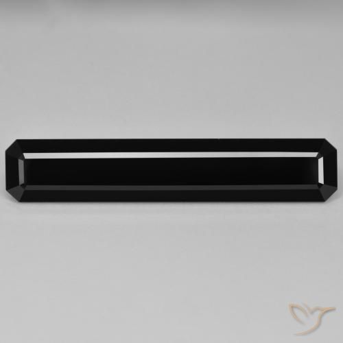 Turmalina Schorl Natural 27.92ct, Corte Octógono / Esmeralda, Opaco