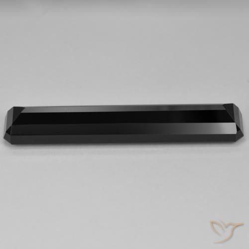 Turmalina Schorl Natural 27.92ct, Corte Octógono / Esmeralda, Opaco