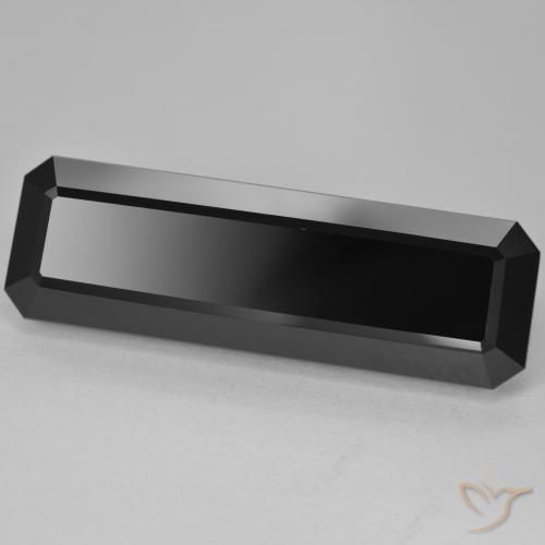Turmalina Schorl Natural 44.07ct, Corte Octógono / Esmeralda, Opaco