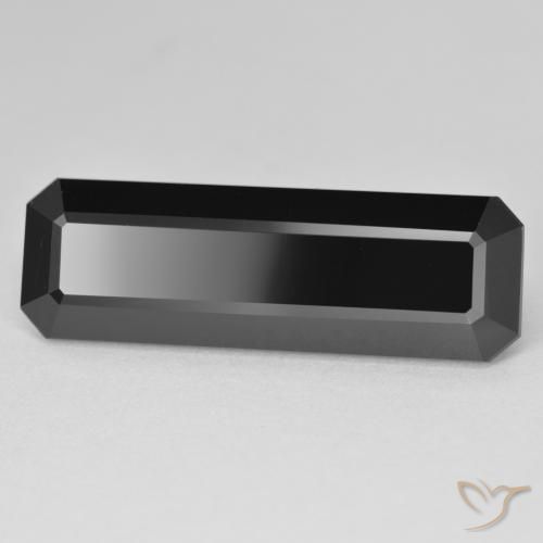 Turmalina Schorl Natural 11.81ct, Corte Octógono / Esmeralda, Opaco