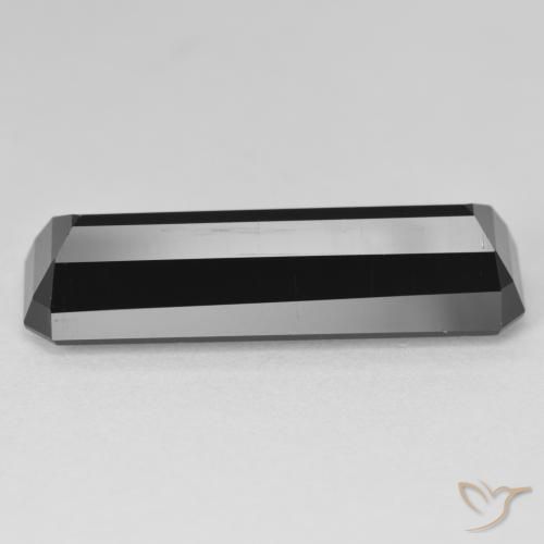 Turmalina Schorl Natural 11.81ct, Corte Octógono / Esmeralda, Opaco