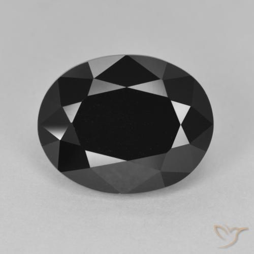 8.47ct Natural Schorl Turmalina, oval, Opaco