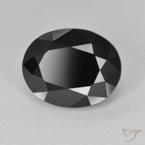 Turmalina Schorl Natural 8.47ct, oval, Opaco
