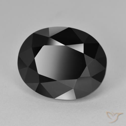 Turmalina Schorl Natural 13.06ct, oval, Opaco