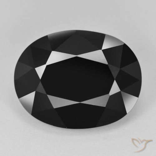16.78ct Natural Schorl Turmalina, oval, Opaco