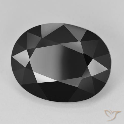 Turmalina Schorl Natural 16.78ct, oval, Opaco
