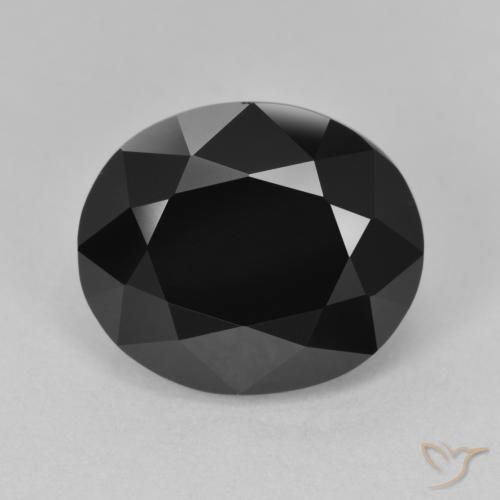 Turmalina Schorl Natural 7.62ct, oval, Opaco
