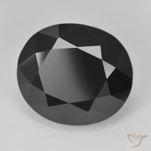 16.89ct Natural Schorl Turmalina, oval, Opaco