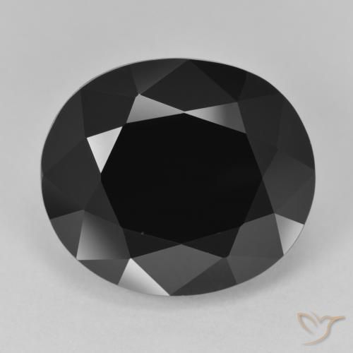 Turmalina Schorl Natural 16.89ct, oval, Opaco
