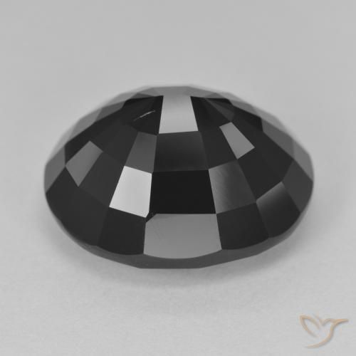 Turmalina Schorl Natural 16.89ct, oval, Opaco