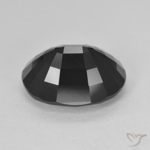 Turmalina Schorl Natural 8.24ct, oval, Opaco
