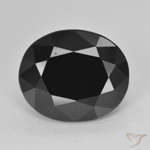 10.39ct Natural Schorl Turmalina, oval, Opaco