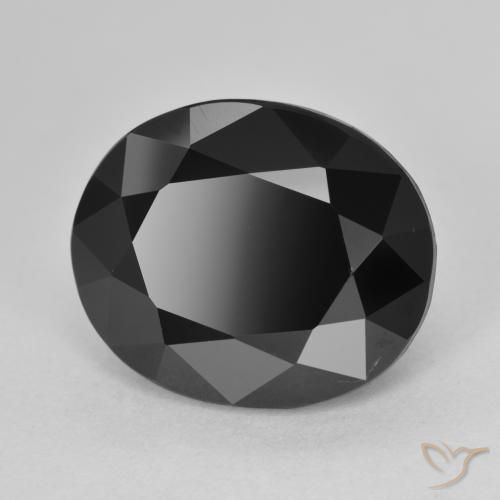 Turmalina Schorl Natural 10.39ct, oval, Opaco