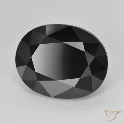 Turmalina Schorl Natural 9.93ct, oval, Opaco