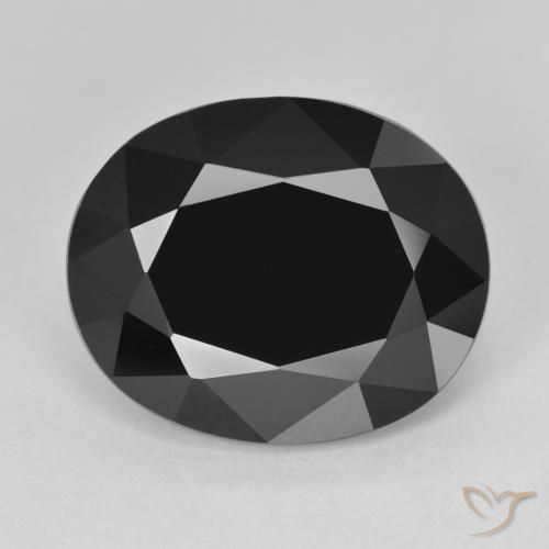 12.08ct Natural Schorl Turmalina, oval, Opaco