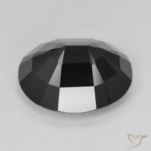Turmalina Schorl Natural 12.08ct, oval, Opaco