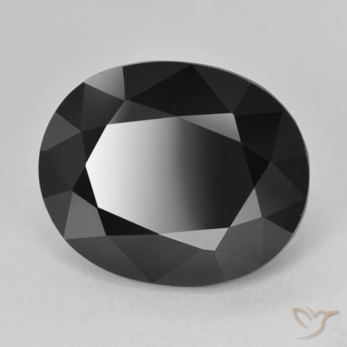 Turmalina Schorl Natural 13.74ct, oval, Opaco