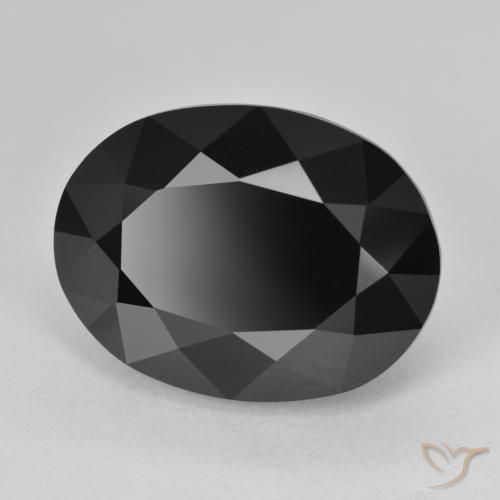 Turmalina Schorl Natural 17.65ct, oval, Opaco