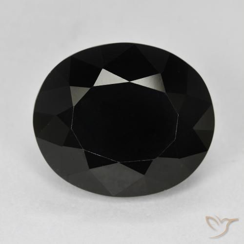 14.93ct Natural Schorl Turmalina, oval, Opaco