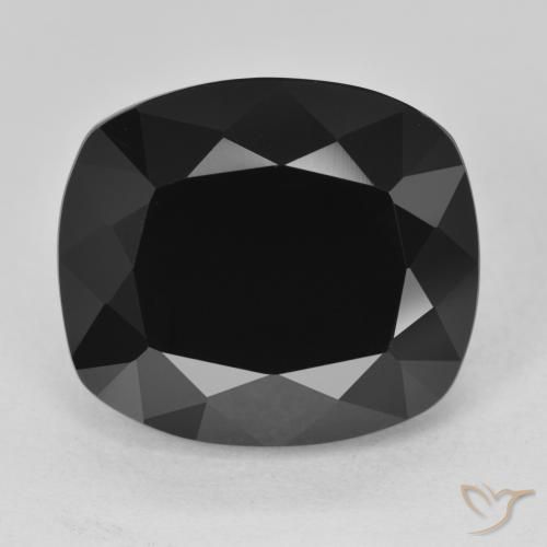 Turmalina Schorl Natural 15.06ct, Almofada, Opaco