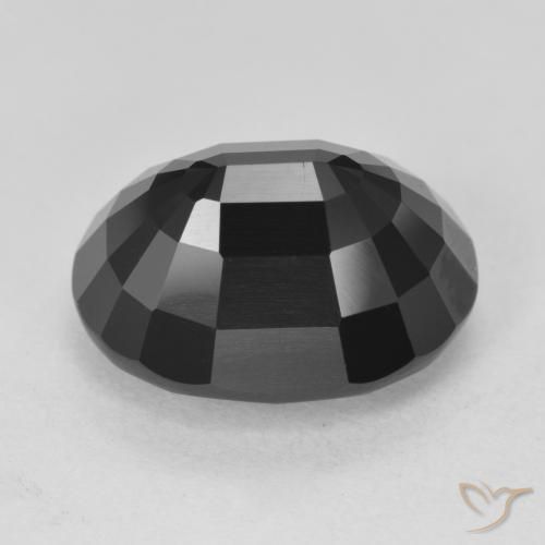 Turmalina Schorl Natural 10.32ct, oval, Opaco