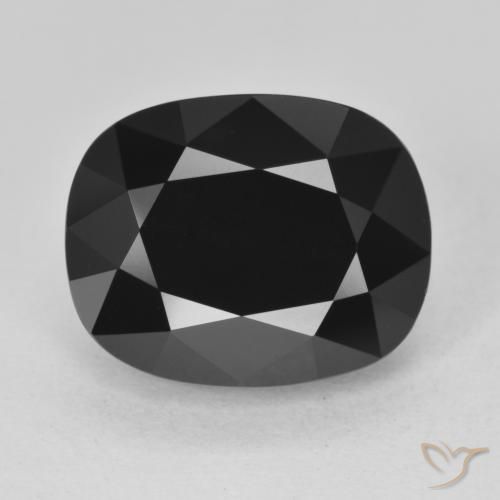 9.49ct Natural Schorl Turmalina, Almofada, Opaco