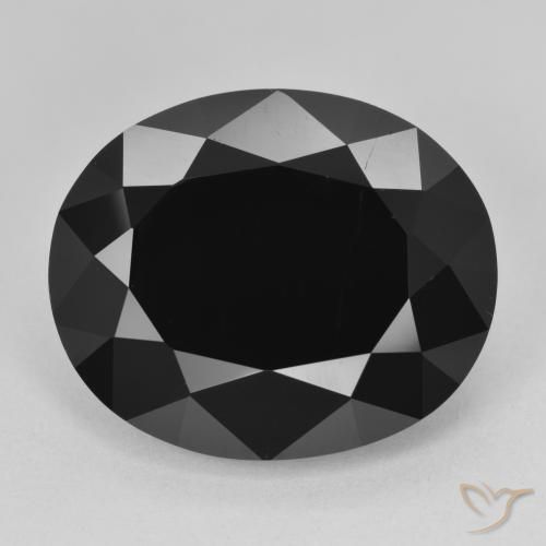 19.60ct Natural Schorl Turmalina, oval, Opaco